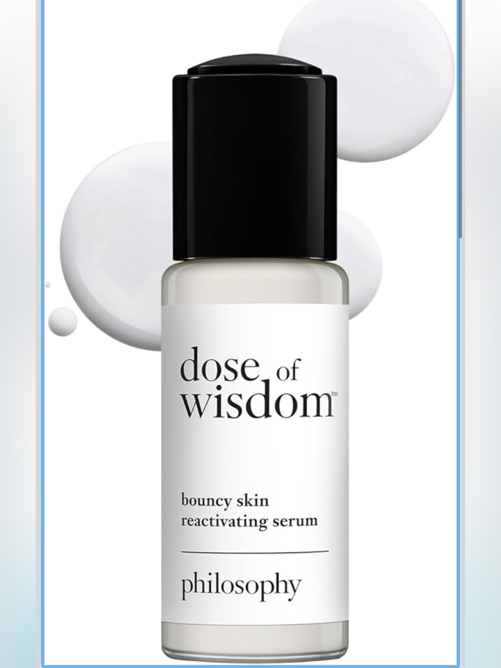 Philosophy Dose of Wisdom Bouncy Skin Reactivating Serum - 10ml